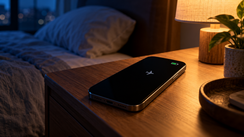 iPhone perde batteria di notte anche in modalità aereo: cosa consuma energia